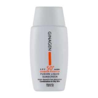 ضد آفتاب بی رنگ ژیناژن مدل Fusion liquid