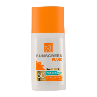 ضد آفتاب فلوئید مای مدل هیالورونیک اسید SPF50 حجم 50 میل