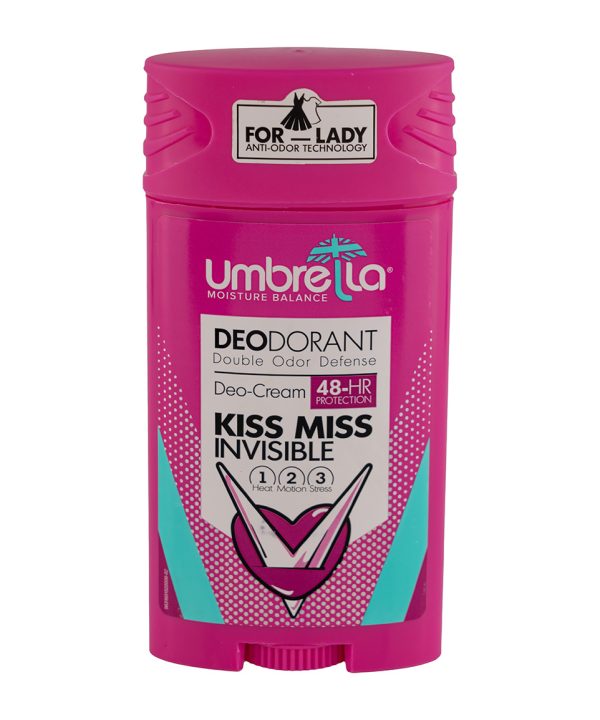 استیک ضد تعریق زنانه آمبرلا مدل Kiss Miss حجم 90 میل