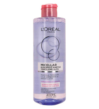 میسلار واتر لورآل پوست نرمال تا خشک 400 میل L’Oréal Paris Micellar Cleansing Water